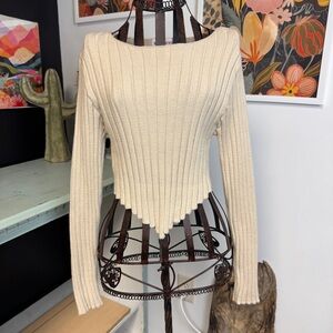 Willow & Wind | ribbed sweater | M